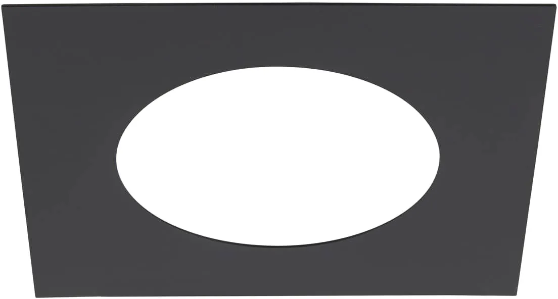 Numinos® L Einbaurahmen, eckig 240/150mm schwarz - Einbauringe de SLV – photo produit