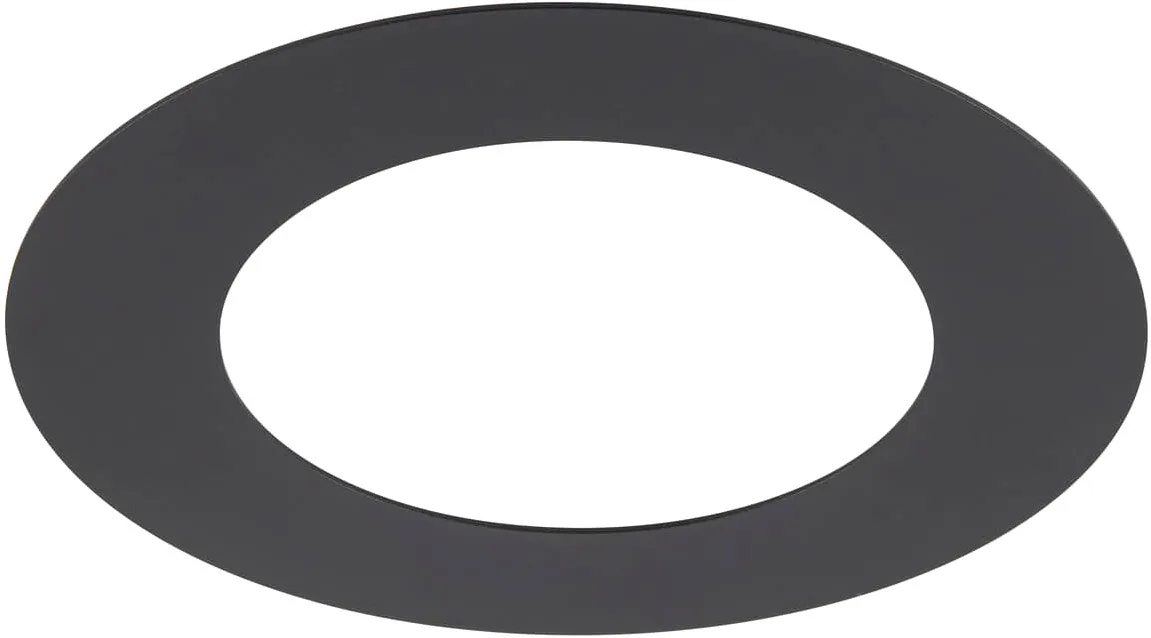Numinos® L Einbaurahmen, rund 240/150mm schwarz - Einbauringe van SLV – productfoto