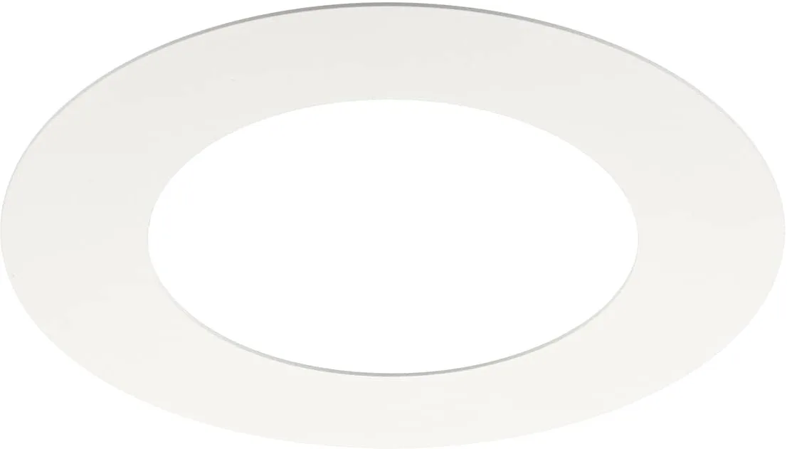 Numinos® L Einbaurahmen, rund 240/150mm weiß - Einbauringe från SLV – produktbild
