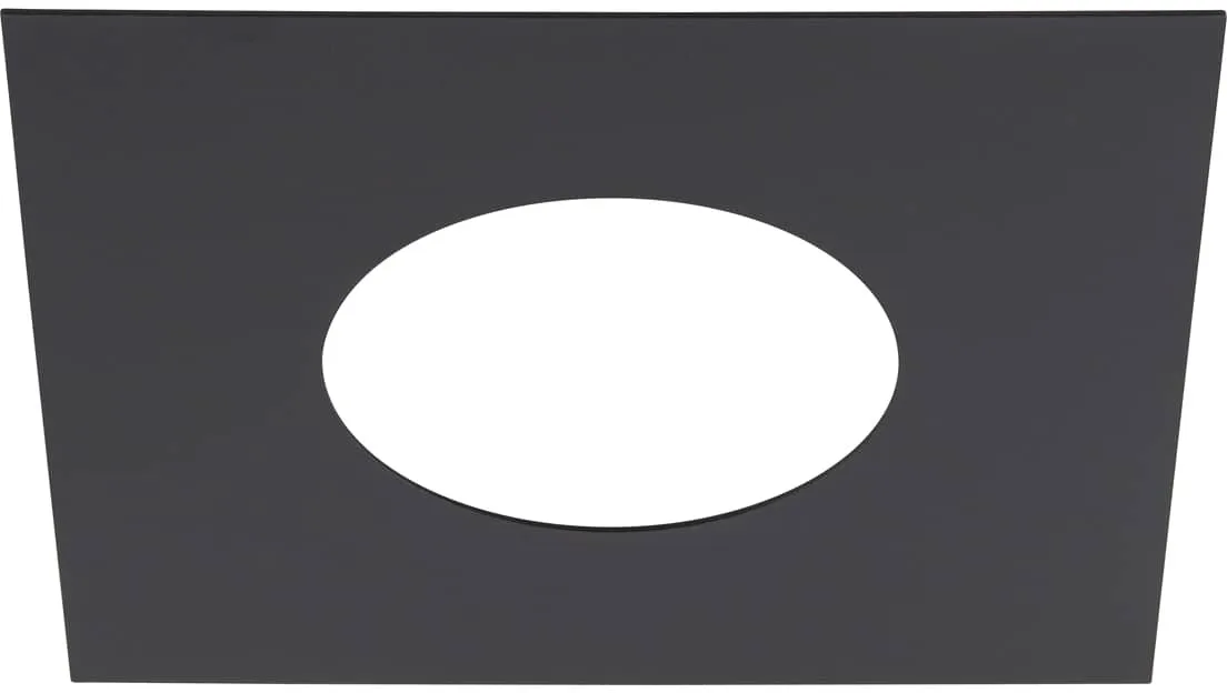 Numinos® M Einbaurahmen, eckig 240/120mm schwarz - Einbauringe de SLV – photo produit