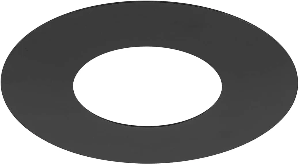 Numinos® M Einbaurahmen, rund 240/120mm schwarz - Einbauringe de SLV – photo produit