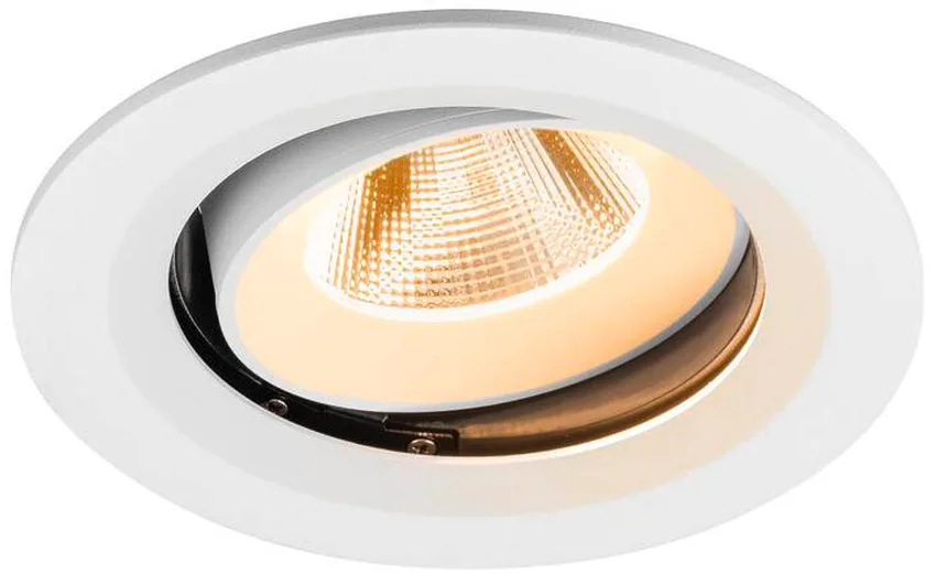 NUMINOS® MOVE M, Deckeneinbauleuchte, 2700 K, 20°, IP20, rund, weiß - Downlights von SLV – Produktfoto