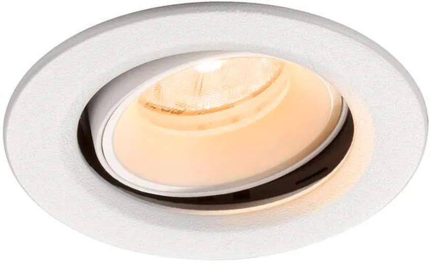 NUMINOS® MOVE XS, Deckeneinbauleuchte, 2700 K, 20°, IP20, rund, weiß - Wand- und Deckenleuchten by SLV – product photo