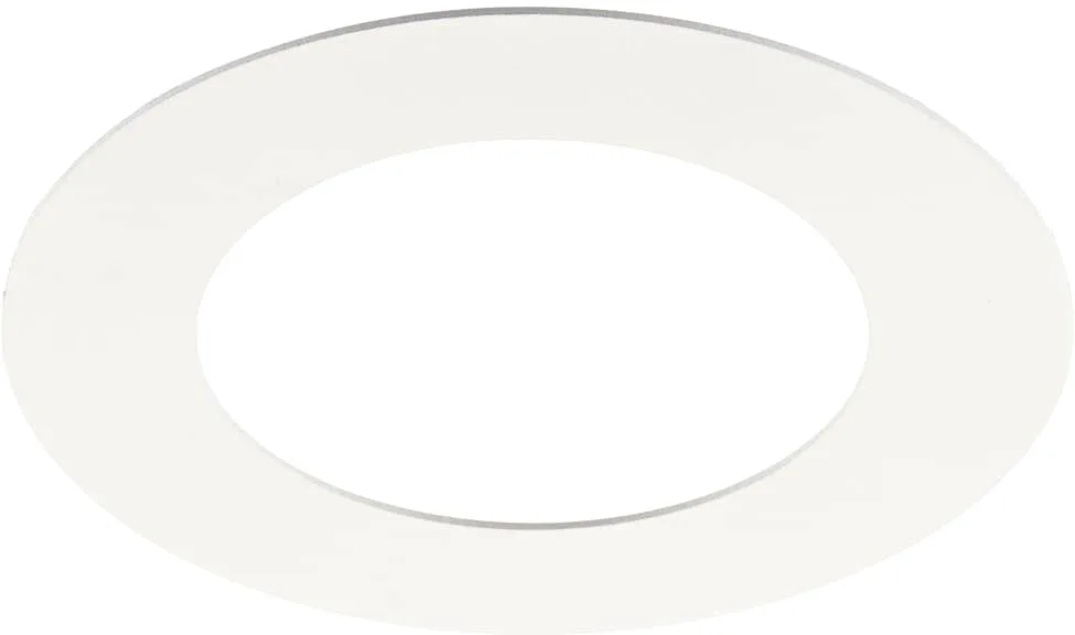 Numinos® S Einbaurahmen, rund 160/100mm weiß - Einbauringe de SLV – photo produit