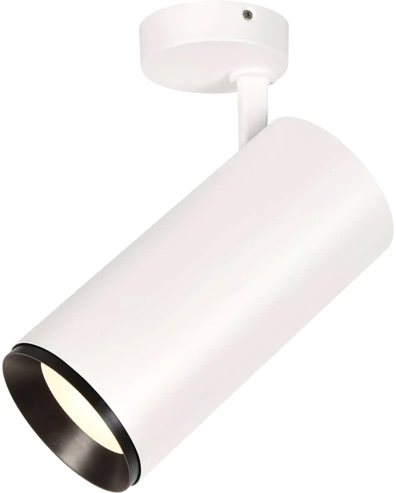 NUMINOS® SPOT DALI XL, Deckenaufbauleuchte weiß / schwarz 36W 4000K 24° - Wand- und Deckenleuchten de SLV – photo produit