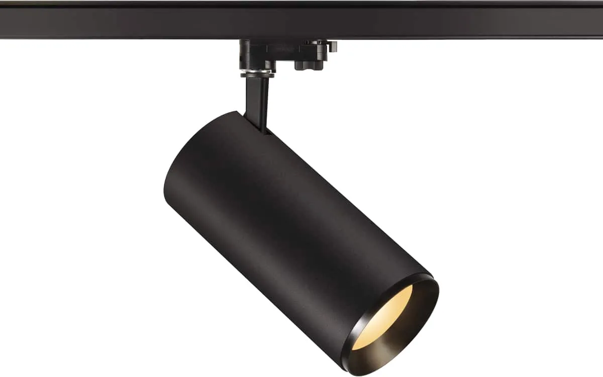 NUMINOS® XL PHASE, 3 Phasen Spot schwarz 36W 2700K 24° - Leuchten mit 3 Phasen Adapter 230V de SLV – photo produit