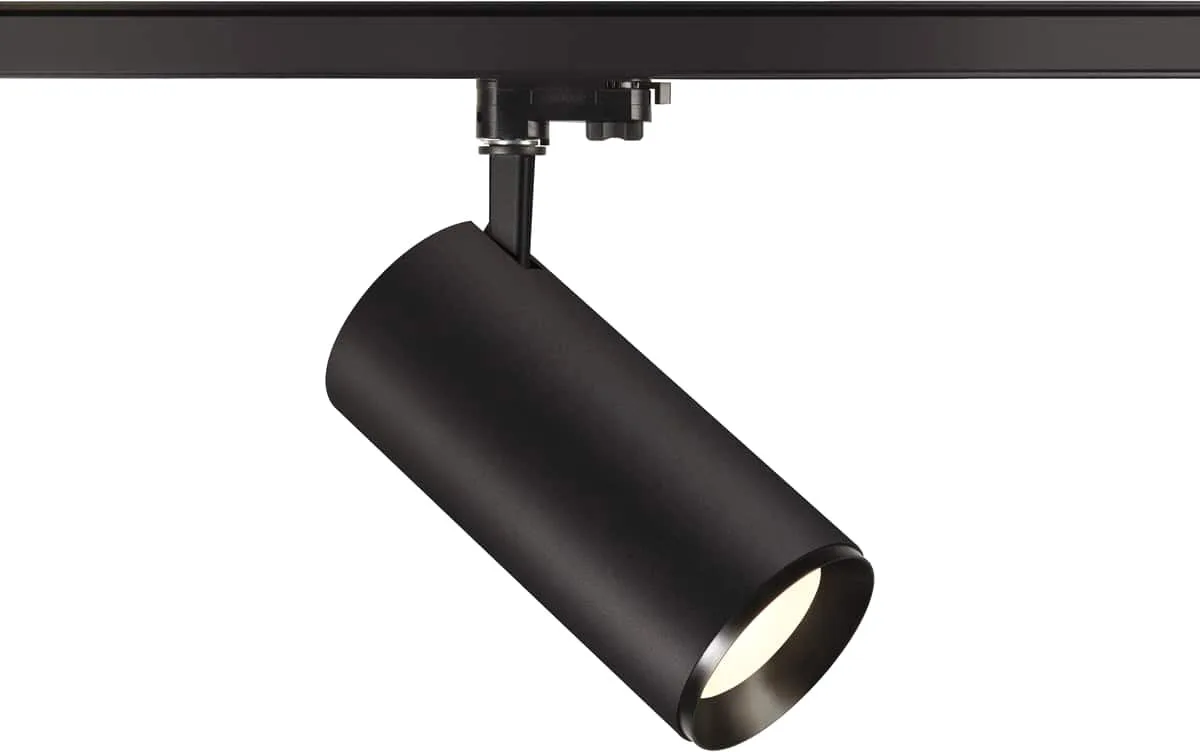 NUMINOS® XL PHASE, 3 Phasen Spot schwarz 36W 4000K 24° - Leuchten mit 3 Phasen Adapter 230V fra SLV – produktbillede