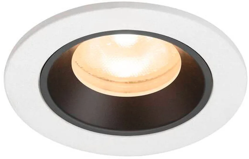 NUMINOS® XS, Deckeneinbauleuchte weiß/schwarz 2700 K 55° - Downlights de SLV – photo produit