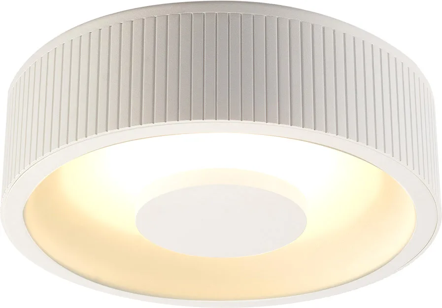 OCCULDAS, Deckenaufbauleuchte, rund, weiss, 30 SMD LED, 22W, 3000K - Wand- und Deckenleuchten de SLV – photo produit