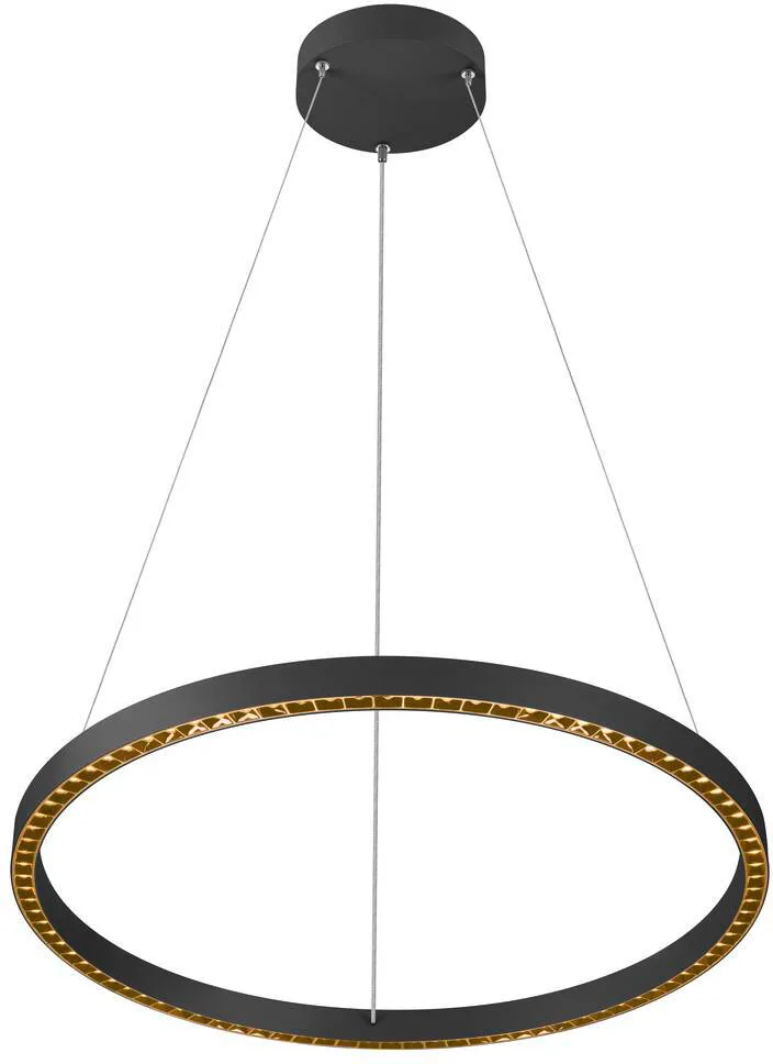 ONE CUBE, Pendelleuchte, 300cm, 3000K, DALI 2, Touch, schwarz - Pendelleuchten von SLV – Produktfoto