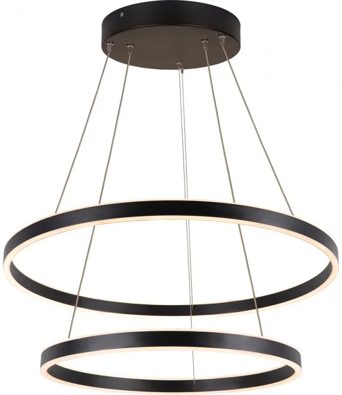ONE DOUBLE PD DALI UP/DOWN, Indoor LED Pendelleuchte schwarz CCT switch 3000K - Pendelleuchten von SLV – Produktfoto