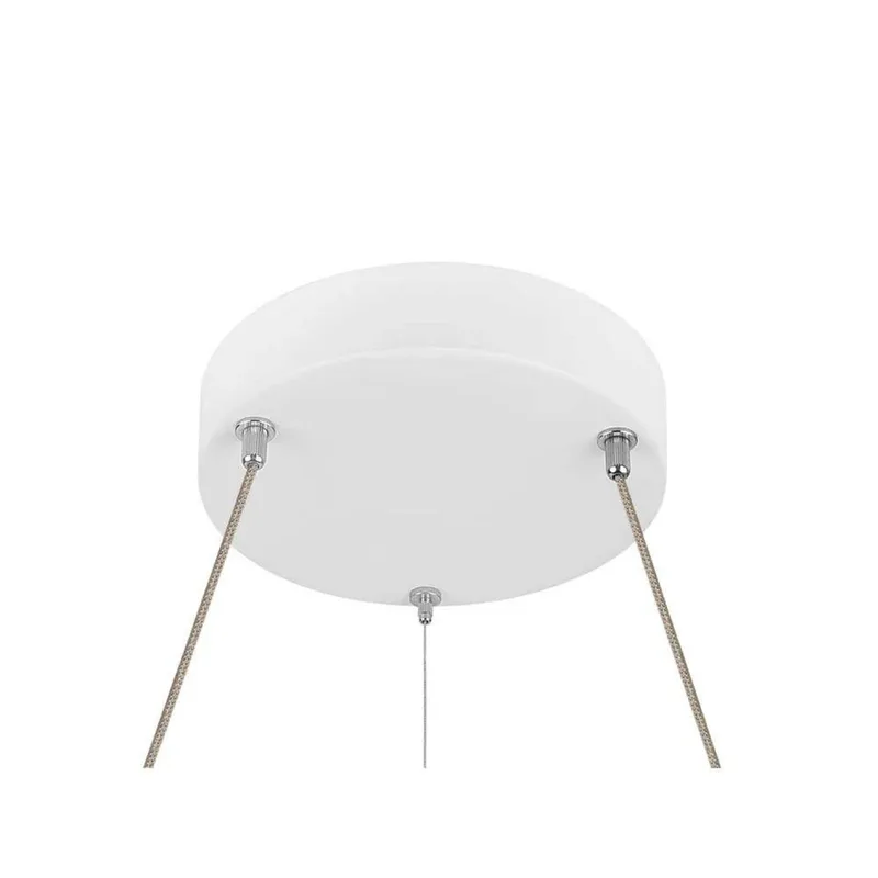 One Flat hanglamp, enkel, 2700/3000 K, wit de SLV – photo produit