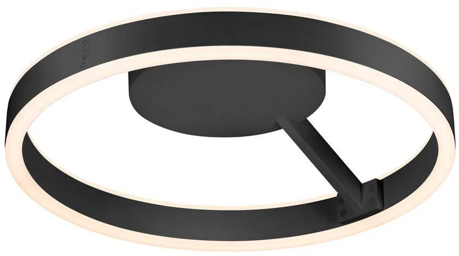 ONE, Wand- und Deckenaufbauleuchte, rund, 2700/3000K, 14W, DALI, Touch, 130°, schwarz - Wand- und Deckenleuchten de SLV – photo produit