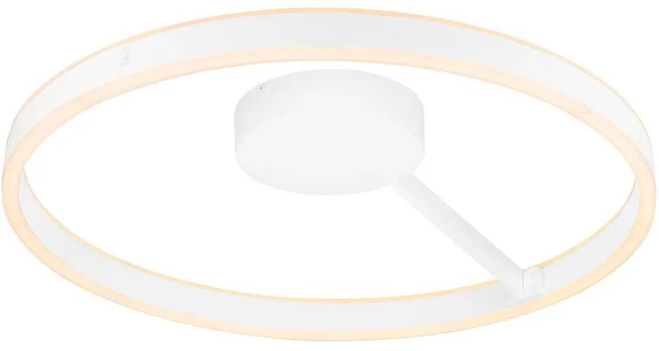 ONE, Wand- und Deckenaufbauleuchte, rund, 2700/3000K, 23W, DALI, Touch, 130°, weiß - Wand- und Deckenleuchten van SLV – productfoto