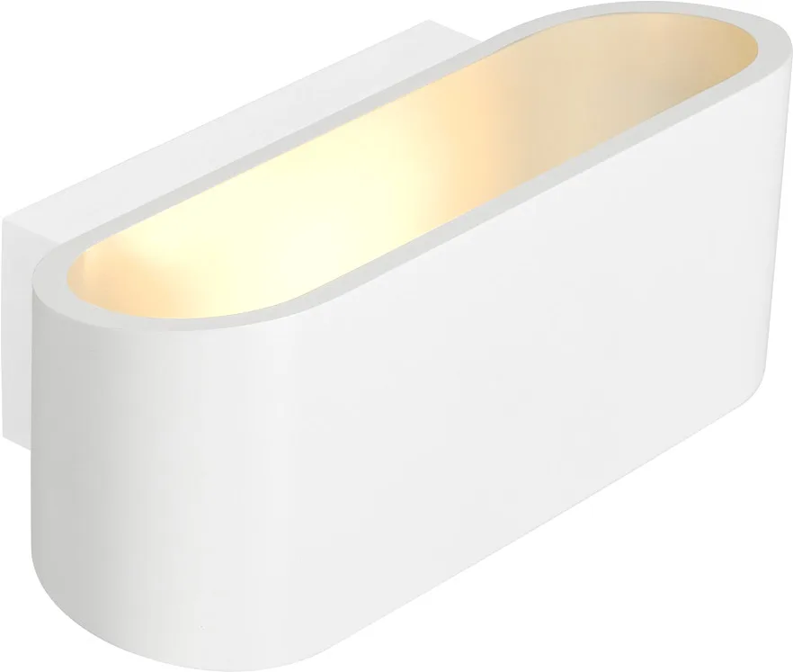 OSSA R7s Wandleuchte, oval, weiss, R7s 78mm, max. 100W - Wand- und Deckenleuchten de SLV – photo produit