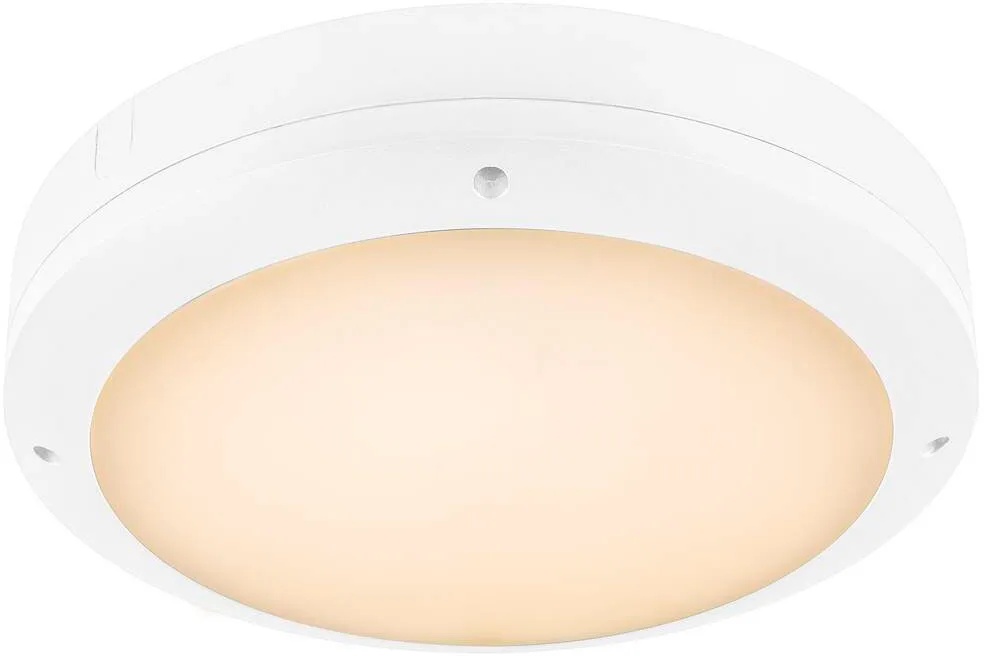 OUTDOOR BULKHEAD V 360, 20W 830/840 IP65 IK10 Sensor weiß - Stand-, Wand- und Deckenleuchten (Outdoor) von SLV – Produktfoto
