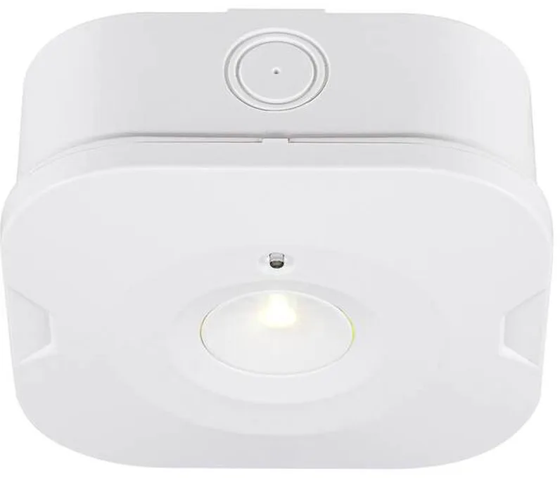 P-LIGHT, Deckenaufbauleuchte, quadratisch, 6000K, 1.2 W, weiß - Wand- und Deckenleuchten von SLV – Produktfoto