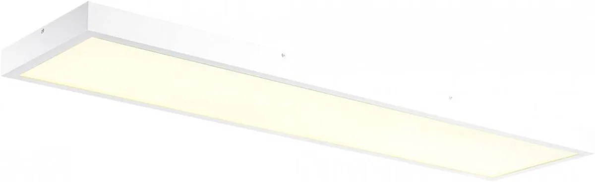 PANEL DALI, Indoor LED Deckenaufbauleuchten 1200x300mm weiß 4000K - Wand- und Deckenleuchten fra SLV – produktbillede