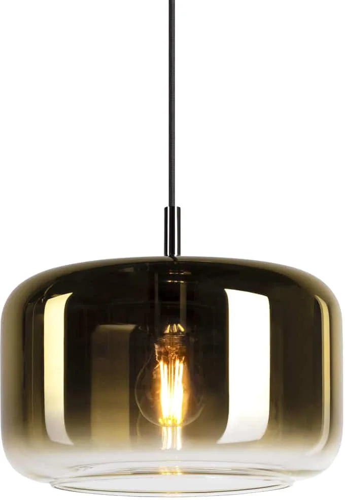 PANTILO 28 PD, E27 Pendelleuchte, gold/chrom - Pendelleuchten van SLV – productfoto