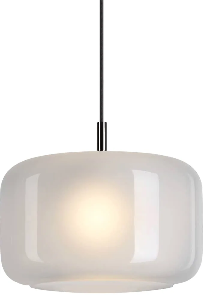 PANTILO 28 PD, E27 Pendelleuchte, weiß/chrom - Pendelleuchten van SLV – productfoto