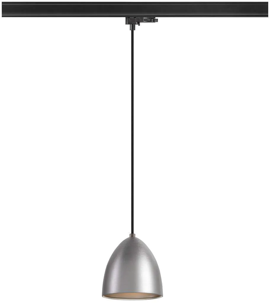 PARA CONE 14, Pendelleuchte für 3 Phasen System, GU10, aluminium - Leuchten mit 3 Phasen Adapter 230V de SLV – photo produit