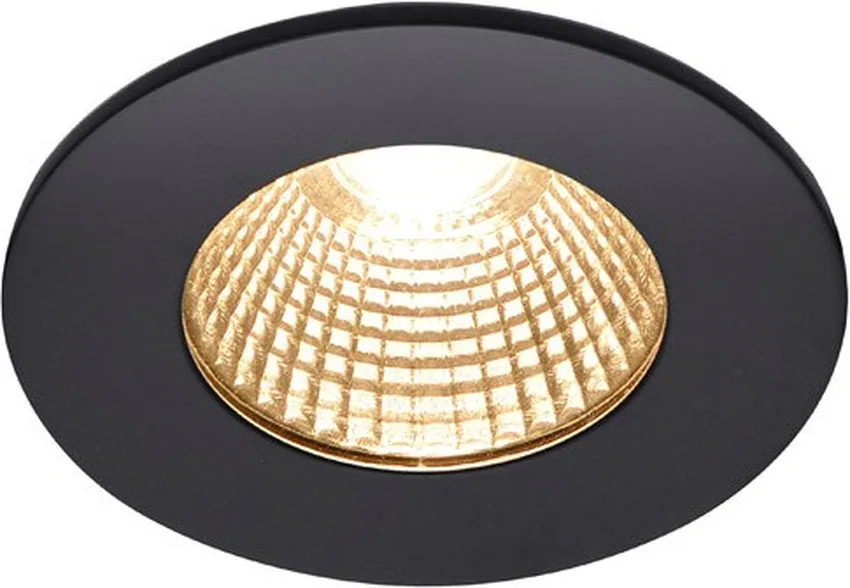 PATTA-I, LED Outdoor Deckeneinbauleuchte, rund DL IP65 schwarz - Einbauleuchten (Outdoor) von SLV – Produktfoto