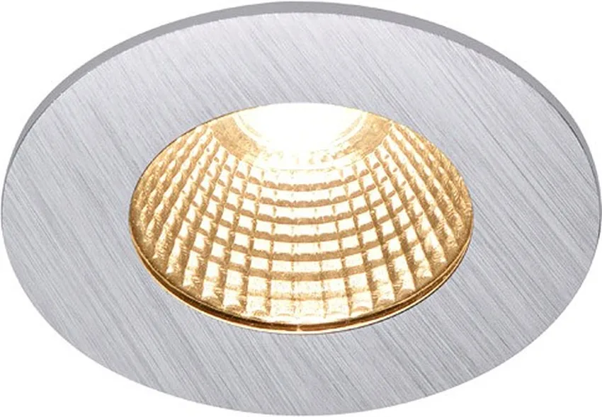 PATTA-I, LED Outdoor Deckeneinbauleuchte, rund DL IP65 silber - Einbauleuchten (Outdoor) fra SLV – produktbillede