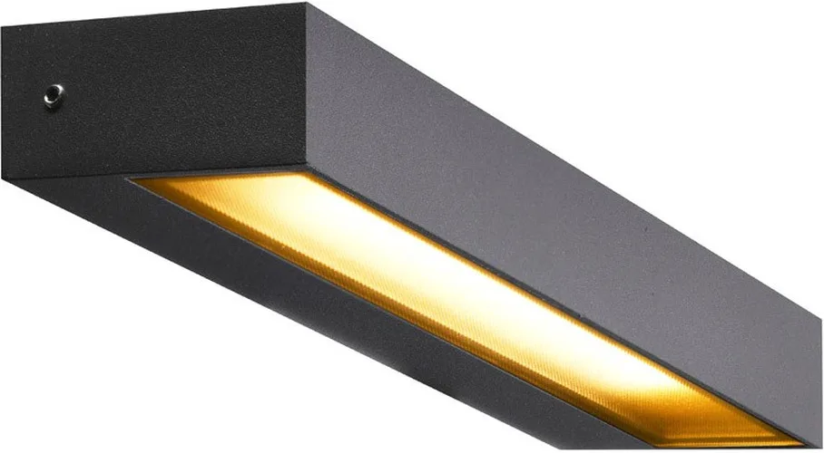 PEMA® WL, LED Outdoor Wandaufbauleuchte, IP54, antrazit, 3000K - Stand-, Wand- und Deckenleuchten (Outdoor) de SLV – photo produit