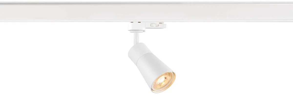 PURI 2.0 Cone, 3~ Spot, GU10, 1x max. 6W, weiß - Leuchten mit 3 Phasen Adapter 230V de SLV – photo produit