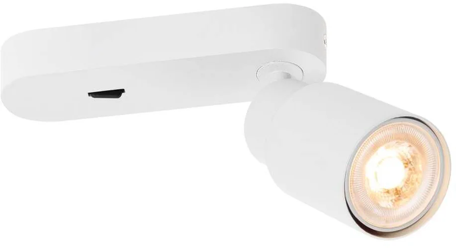 SpotPuri 2.0 Tube wit enkel schakelaar - 1008298 van SLV – productfoto