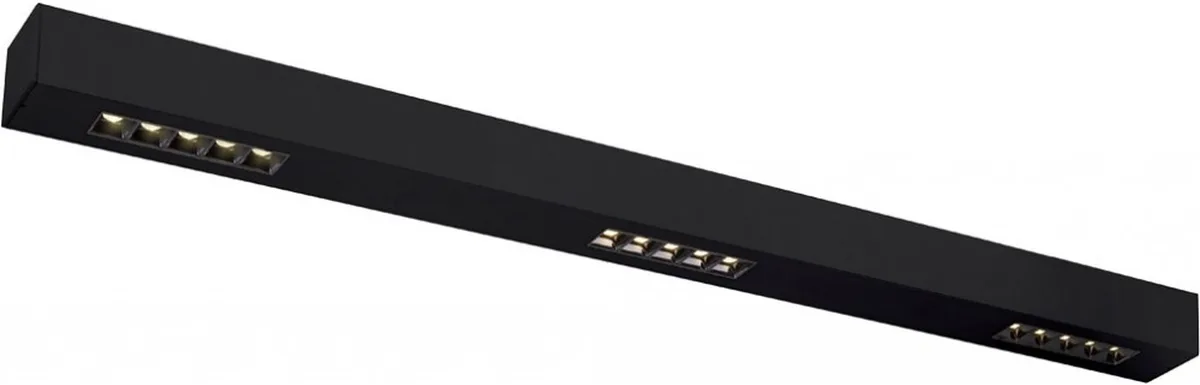 Q-LINE CL, LED Indoor Deckenaufbauleuchte, 1m, BAP, schwarz, 4000K - Wand- und Deckenleuchten de SLV – photo produit