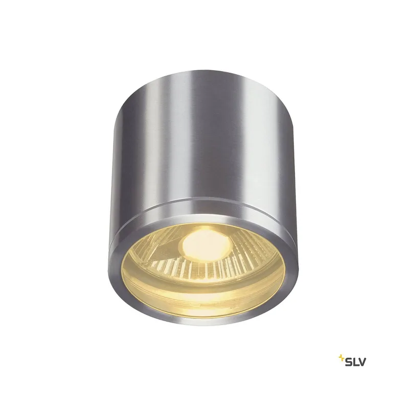Rox buiten plafondlamp Ø 12,5cm von SLV in Aluminium – Produktfoto