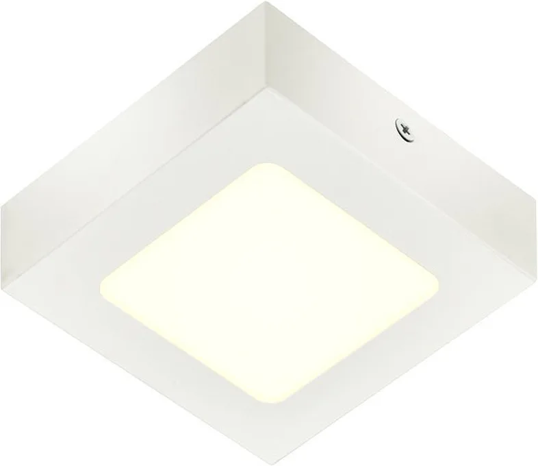 SENSER 12 CW, Indoor LED Wand- und Deckenaufbauleuchte eckig weiß 4000K - Wand- und Deckenleuchten von SLV – Produktfoto