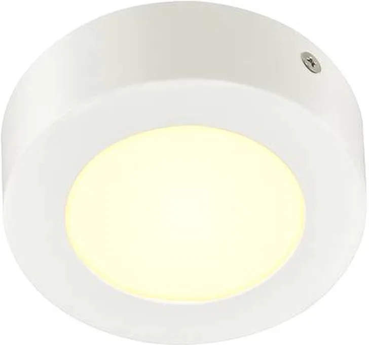 SENSER 12, Indoor LED Deckenaufbauleuchte rund weiß 3000K - Wand- und Deckenleuchten de SLV – photo produit