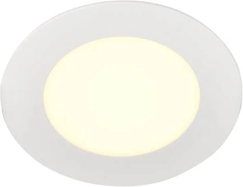 SENSER 12, Indoor LED Deckeneinbauleuchte rund weiß 3000K - Downlights de SLV – photo produit