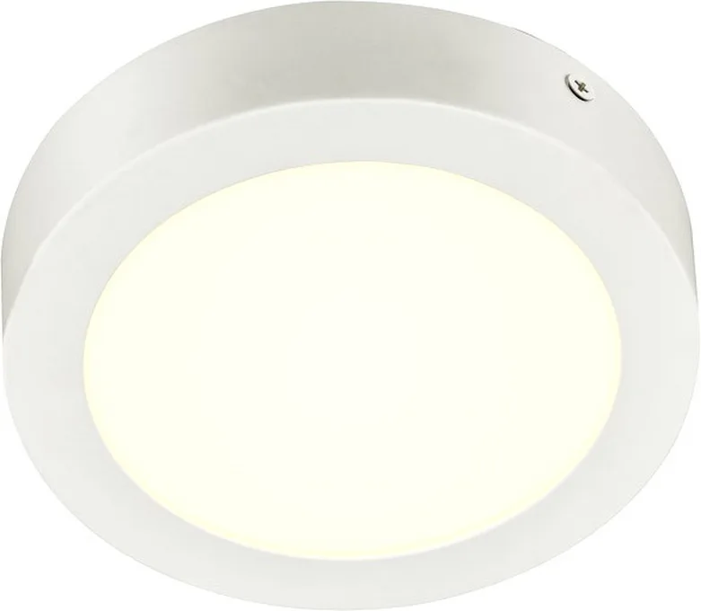 SENSER 18 CW, Indoor LED Wand- und Deckenaufbauleuchte rund weiß 4000K - Wand- und Deckenleuchten de SLV – photo produit