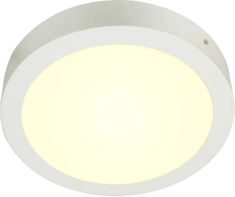 SENSER 24, Indoor LED Deckenaufbauleuchte rund weiß 3000K - Wand- und Deckenleuchten de SLV – photo produit