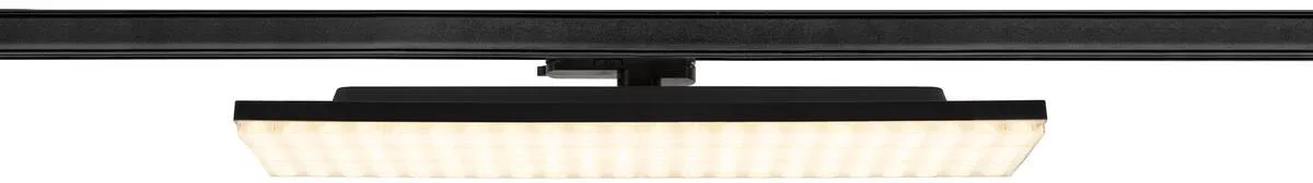 SIGHT PANEL, 3~ Spot, DALI, rechteckig, 3000 K, 65 W, 70°, schwarz - Leuchten mit 3 Phasen Adapter 230V de SLV – photo produit