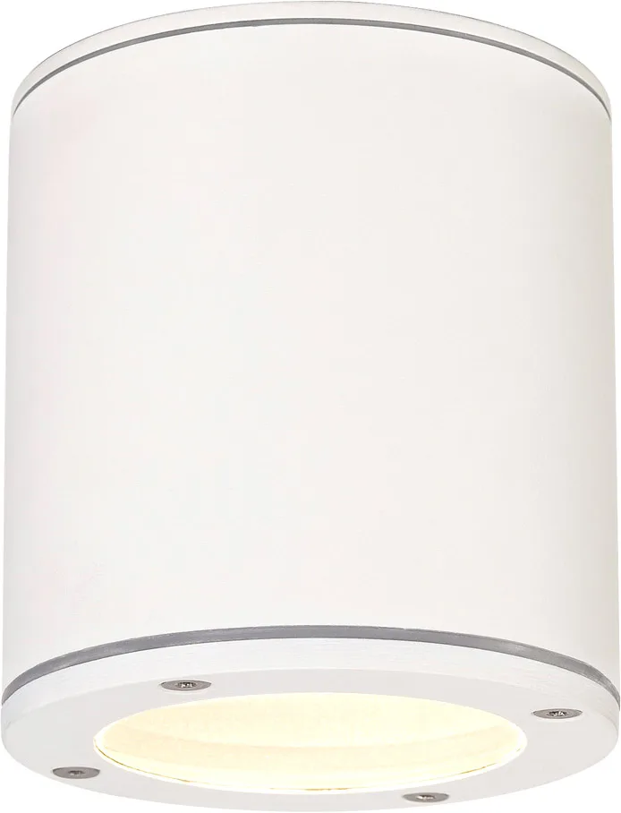 SITRA CEILING Deckenleuchte, rund, weiss, GX53, max. 9W - Stand-, Wand- und Deckenleuchten (Outdoor) de SLV – photo produit
