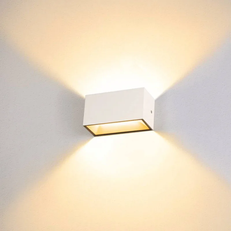 Sitra LED buiten wandlamp up/down 20 cm fra SLV i Hvid – produktbillede