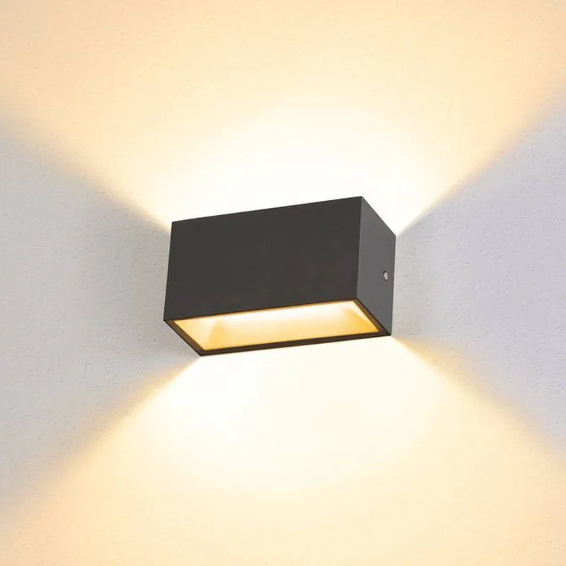 Sitra LED udendørs væglampe op/ned 20 antracit fra SLV i Antracit – produktbillede