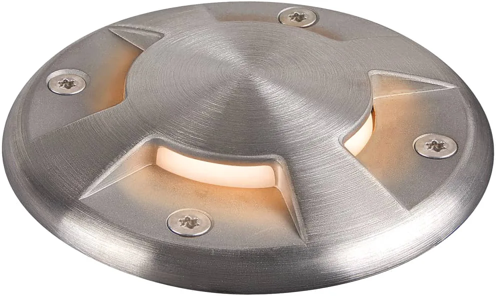 SMALL PLOT, Abdeckung 4 Slots Edelstahl - Aufbaustrahler de SLV – photo produit