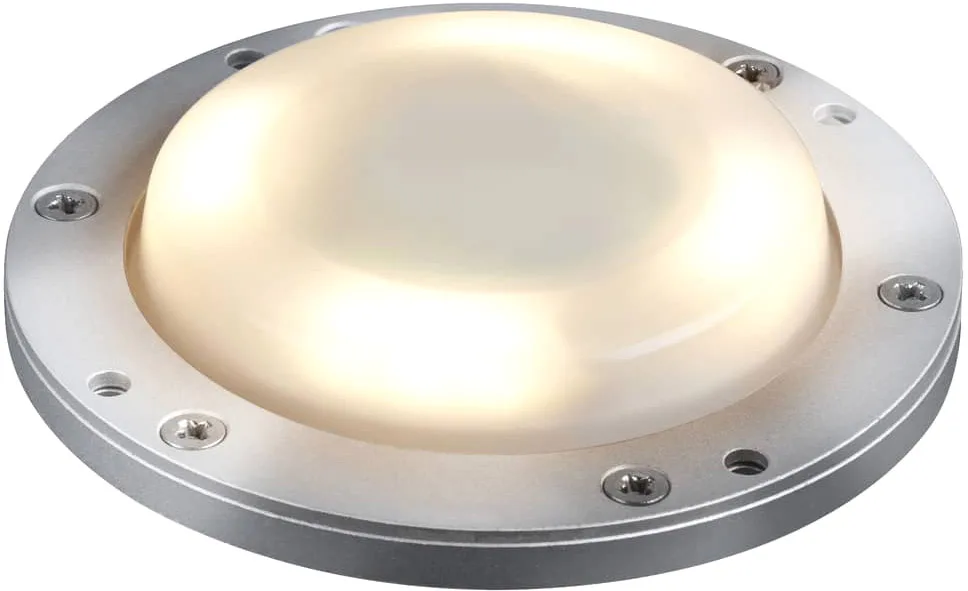 SMALL PLOT Module, LED-Modul edelstahl / gefrosted 3W 3000K CRI80 180° - Aufbaustrahler de SLV – photo produit