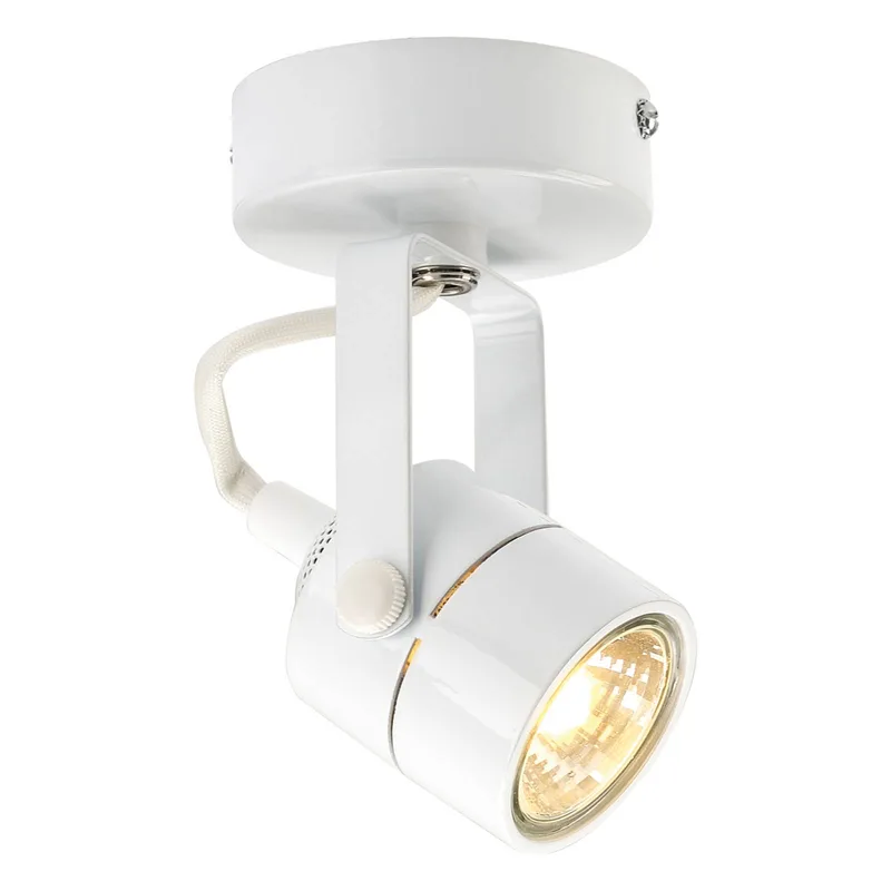Spot 79 Plafondspot 1fl. 230V wit de SLV en Blanc, Opaal – photo produit