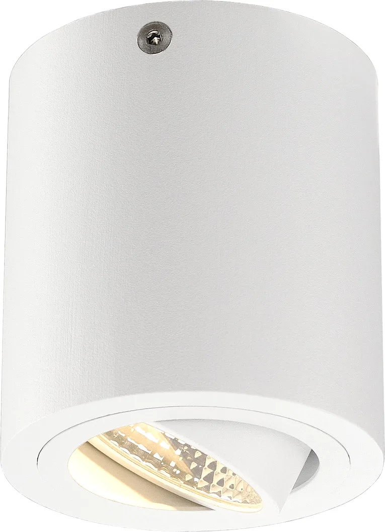 TRILEDO ROUND CL Aufbau- downlight, mattweiss, LED, 6W, 38°, 3000K, inkl. - Downlights de SLV – photo produit