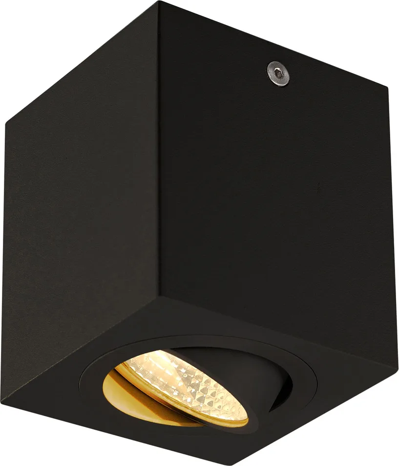 TRILEDO SQUARE CL Deckenleuchte, LED, 3000K, schwarz matt, 6,2W - Wand- und Deckenleuchten de SLV – photo produit