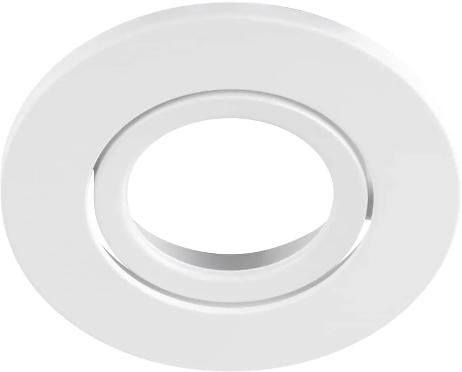 UNIVERSAL DOWNLIGHT Abdeckung, für Downlight IP20, schwenkbar, rund, weiss - Downlights de SLV – photo produit