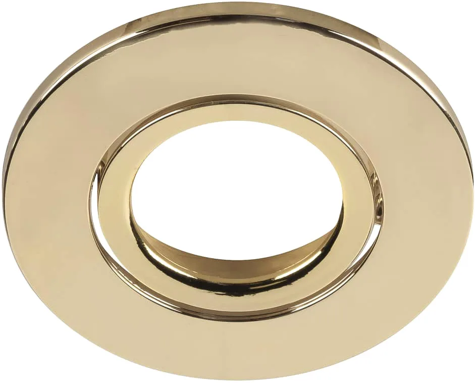 UNIVERSAL DOWNLIGHT Abdeckung, für Downlight IP20, schwenkbar, rund, gold - Downlights de SLV – photo produit