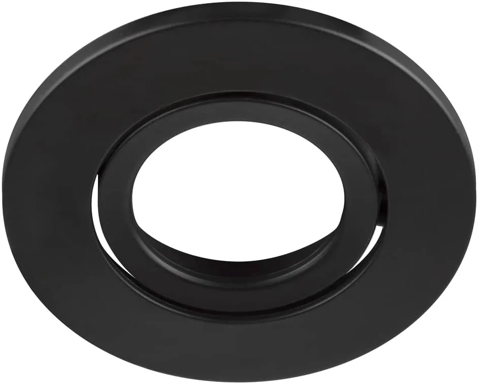UNIVERSAL DOWNLIGHT Abdeckung, für Downlight IP20, schwenkbar, rund, schwarz - Downlights fra SLV – produktbillede