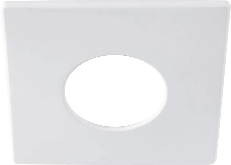 UNIVERSAL DOWNLIGHT Abdeckung, für Downlight IP65, eckig, weiß - Einbauringe de SLV – photo produit